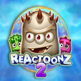 Reactoonz 2 online game logo by Play’n GO on royal-gamecasino.org
